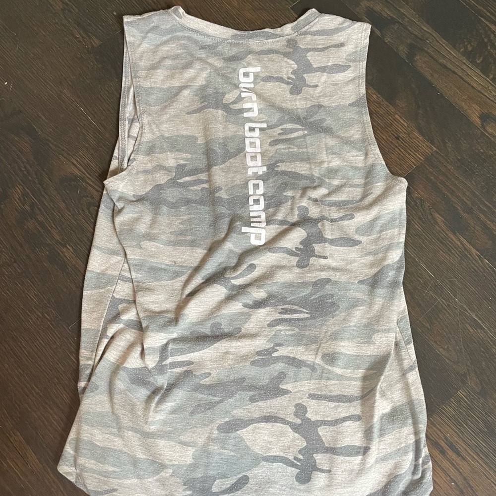 Camo Burn BootCamp Muscle Tank